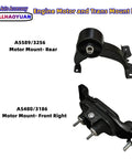 4 Piece Engine Motor Mount Set For 2011-2017 Grand Caravan 3.6L Chrysler Town And Country Ram CV VW Routan Replacement 5273883AD 4880492AA Rear Front Right Mounts