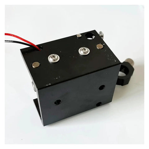 Voice Coil Motor VCM Linear Actuator With Flexible Spring Type, DC12V, No Driver Included, DIY automotive precision motion unit black metal