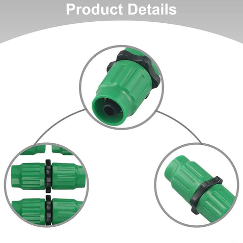 Upgrade Your Backyard With This Badass Belnotelt Garden Hose Repair Kit, Featuring Quick Fix Dual Channel Connectors For 5/8 Or 74 Inch Leaks, Easy Green Plastic Parts Perfect For A Fast And Durable DIY Pipe Mending Job Today! green plastic hose connector for 5/8 or 3/4 inch repair