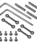 Two Pack Anti Rotation Pins For Precision Machinery, Motorcycle Engines, CNC Equipment, Industrial Machines, And Aircraft Model Assembly, Durable Anti Slip Pins In High Strength Steel With Wear And Corrosion Resistant Finish For Tight Alignment, showing metal pins and fasteners