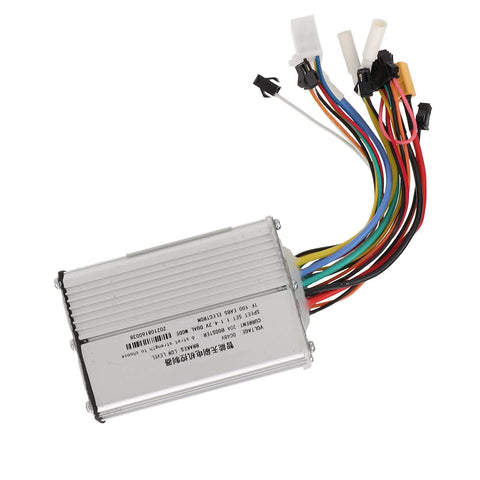 48V 20A Brushless Electric Scooter Controller With Precise Speed Control And Sensitive Braking, Easy Wiring Diagrams, Beefed Up Metal Shell, Thermal Overload Protection, Simple Install For M4 Style Scooters
