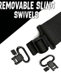 Two Point Shotgun Sling With 15 Round 12 Gauge Shell Holder Go To Accessory For Quick Access Ammo During Hunting And Outdoor Adventures Built For Field Use showing removable sling swivels
