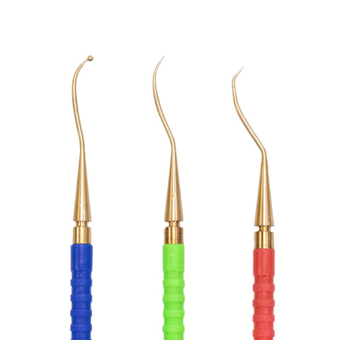 Underwater Brass O Ring Pick Set 3 Piece For Scuba Diving Pro Grade Tools For O Ring Removal And Replacement Corrosion Resistant Brass