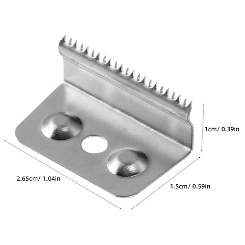 Stainless Steel Serrated Tape Dispenser Blades Replacement Knife For Packaging Box Sealer Pro Grade Heavy Duty Cutter dimensions