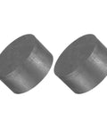Round Graphite Block Disk Ingot High Purity Graphite Electrode Plate Sheet 50x25mm Pack Of 2 For Melting Casting Electrolysis And Lab Use