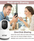 4MP Ultra HD Dual Band WiFi Security Camera Indoor Home Surveillance With 5GHz And 2.4GHz Support 355 Horizontal Pan