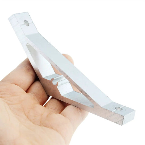 Heavy Duty Metal Corner Brace And Shelf Bracket Compatible With 20 30 40 50 60 80 Series Aluminum Profiles in hand
