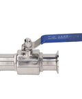 Quick Connect Clamp Ball Valve Featuring Slick Ferrule Design For Hassle Free Plumbing Setup And Rock Solid Fluid Control for 1.5 inch pipe.