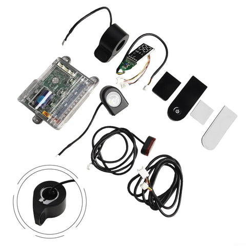 Plug And Play Electric Scooter Controller Kit 7 Piece Set With Easy Install High Performance Circuit Board For Xiaomi M365