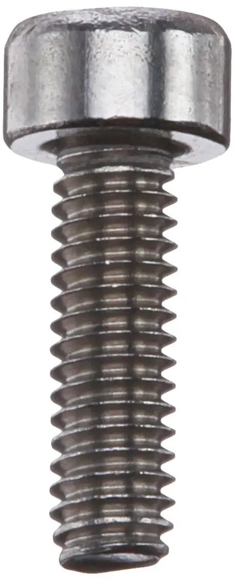 Rock Solid Clinch Nut Set Screw M Two Point Five By Eight Millimeter close-up view of silver bolt for hub maintenance.