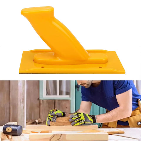 Pro Grade ABS Push Block With Textured Grip For Safe Woodworking Yellow Push Stick For Table Saw Router Jointer Shaper Bandsaw