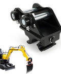 Beast Mode Quick Hitch For Mini Excavators, Easy Quick Connect Coupler That Fits Typhon Mini Machines And Not Exceeding 3 Tons