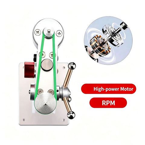 3.8 Inch Electric Mini Bench Drill Press With Cast Iron Base For Woodworking Jewelry DIY Metal Drilling Tool Stepless Variable Speed 400 To 4500 RPM And Wide Jaw Capacity Clamping Range high-power motor and drive belt.