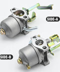 Carburetor Tune Up Kit Replacement For Coleman CT100U CC100X SK100 Mini Bike Go Kart Predator 79cc 97cc 3HP Gas Engines Powermate Edger 152F 154F 156F Red Pro Grade DIY Friendly side view