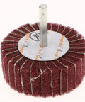 Bothyi Non Woven Polishing Wheels For Metal And Wood Deburring 60 X 25 X 6mm Red Grinding Discs for cleaning tasks.