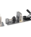Heavy Duty Adjustable Aluminum Pocket Hole Jig Kit featuring precision angle guide for smooth DIY furniture builds.
