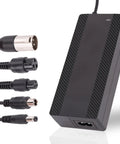 5 In 1 Electric Scooter Charger For 36V Li-Ion Batteries, 42V 2A Universal Fast Charger With 5 Interchangeable Connectors