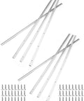 Aluminum T Track Kit 8 Pack 48 Inch Universal Double Cut Profile With Heavy Duty Predrilled Mounting Holes And Screws
