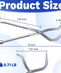 Heavy Duty Brake Spring Pliers For Drum Brakes Made From Heat Treated Carbon Steel Cuts Through Stubborn Hardware Easily, 12 inch size.
