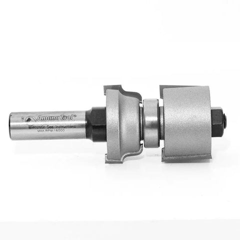 Carbide Tipped Reversible Ogee Router Bit For Window Sash And Rail Work, 1/8 Radius, 1-9/64 Diameter, 1/2 Shank
