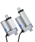 Heavy Duty DC Linear Actuator 12V 1200N With 100mm 50mm Or 30mm Stroke For Window And Automation Industrial Grade Beefed Up Durable And High Quality White Finish Great For DIY Projects And Robotic Setups, silver DC linear actuators