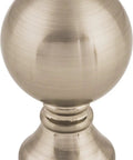 Serene 1 Inch Round Cabinet Knob In Honey Bronze, Durable Metal Hardware With Smooth Finish, Easy Install