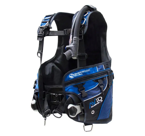 Avid Jacket-Style BCD With Weight-Integrated System, Trim Pockets, 6 Stainless D-Rings, Dual Tank Bands And Accessory Mounts