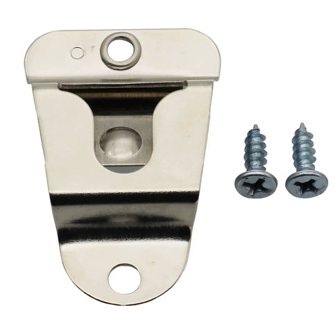 Metal wall mount with screws for Handheld Speaker With Mic Hanger For Kenwood Radios 8 Pin RJ45 Compatible With TK models