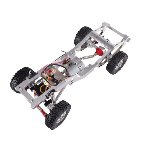 Heavy Duty Aluminum RC Car Chassis Frame For 1 12 Scale MN82 LC79 Upgrade Metal Beam Crawler Vehicle Chassis Kit Silver Precision Machined
