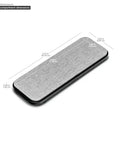 Drying Stone Sink Tray With Non Slip Base For Kitchen And Bathroom, Granite Look, Absorbent Mineral Material Drainer, dimensions shown