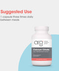 Calcium Citrate Supplement For A Bone Boost And Muscle Function Delivers 150 Mg Calcium Per Serving With Solid Absorption