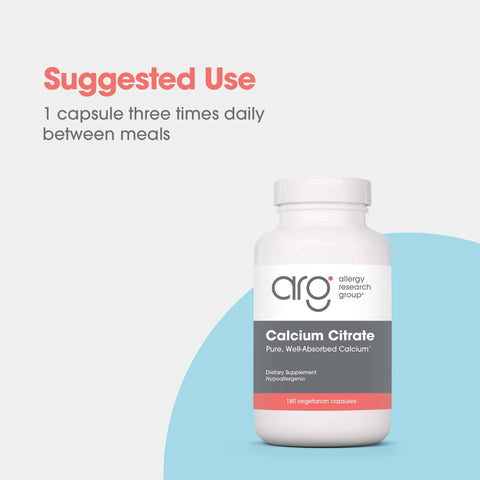 Calcium Citrate Supplement For A Bone Boost And Muscle Function Delivers 150 Mg Calcium Per Serving With Solid Absorption