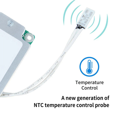 NTC temperature control probe for Rock Solid 24S 72V 50A LiFePO4 Battery Management System with sensor connection.
