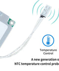 NTC temperature control probe connected to Rock Solid 8S LiFePO4 Battery Management System Shield Your Build With Badass 25.6V 30A board.