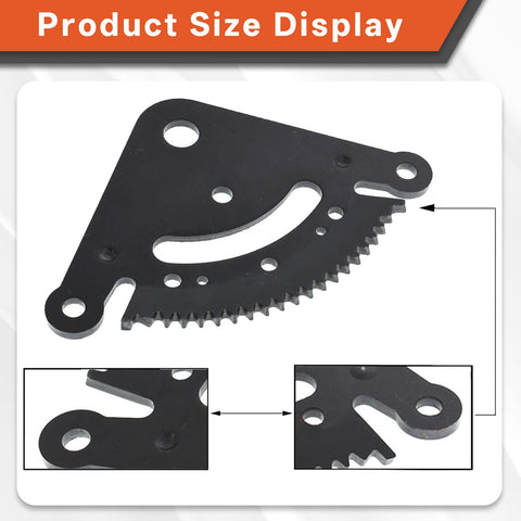 Steering Sector And Pinion Gear With Bushings Replacement Direct Fit Bolt On Ready For John Deere D130 D140 D150 D160 D170 1GXD110E Fits Lawn Tractors Easy Install Heavy Duty Upgrade Compatible With Select D Series LA100 LA105 LA110 LA120 LA125