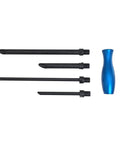 Wire Insertion Tool Set For Wire Harnesses And Lead Wires, Laser Tools DIY Auto Repair Kit, OEM 7618 Compatible, blue handle