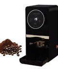 Electric Automatic Coffee Tamper For Espresso Machines Adjustable 5 To 30 Kg Pressure With Slick Touchscreen fits 58Mm Portafilters with ground coffee.