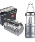 Two Pack LED Camping Lanterns Battery Powered Hanging Lanterns For Emergency Storm Power Outage Survival Kit water resistant