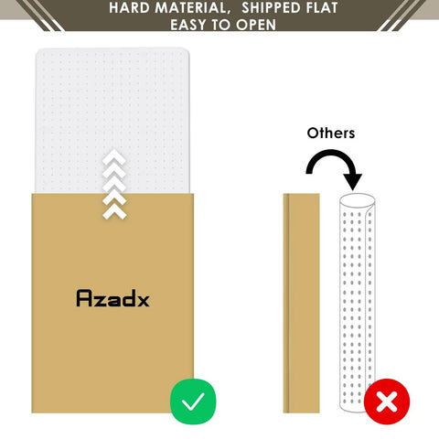 Heavy Duty PET Chair Mat For Carpeted Floors 32 X 48 Inches Hard Material Desk Floor Protector Slip Resistant Easy Glide Office Chair Mat For Home Office On Thick Carpets in flat packaging comparison