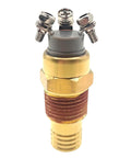195 Degree Fahrenheit Temperature Switch For Trucks Trailers And Buses Half Inch NPT No NC Fan Clutch Control Sensor Replaces OEM 8037050P And NAV 1685132C92 Easy Install Heavy Duty Rig Ready brass temperature switch with threaded terminals