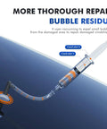 DIY Windshield Crack Repair Kit With Quick Chip Resin And Pressure Syringe for fixing windshield bubbles.