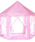 Princess Castle Tent For Girls With Star Lights Large Indoor Outdoor Playhouse Private Hideaway For Kids 55 Inch By 53 Inch