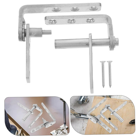 Heavy Duty Stainless Steel Pivot Hinges With Auto Close For Hidden Sliding Doors And Concealed Bookcases For Home Use