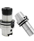 Premium HSK63A Tool Holder With ER16, ER20, ER25 & ER32 Collet Chucks For CNC Milling Machines, steel construction.