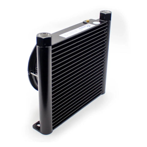 High Flow 25 Liters Per Minute Hydraulic Oil Cooler And Radiator Heat Exchanger For Aluminum Alloy Air Cooler 3 MPa Pressure 24V DC