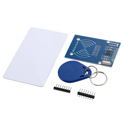 RFID Kit With MIFARE RC522 Chip Sensor Module Including S50 Blank Cards And Keychains Easy To Use And Low Cost Compatible With Arduino And Raspberry Pi For DIY RFID Projects layout