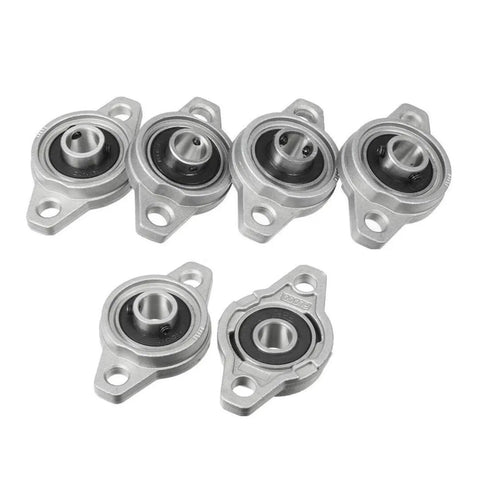 Best Heavy Duty Pillow Block Linear Bearings With Chrome Steel Insert For Smooth Shaft Runs And Quiet Self Aligning Operation While Cast Iron Housing Handles Big Loads Safely For Tough Industrial Machines Where Durability Matters Most For Big Jobs Daily. 20mm bore cast iron pillow block bearings