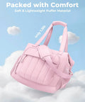 Crush The Summer Heat With This Snazzy Puffer Cooler Bag Stowing 35 Frosty Drinks Inside An Insulated Soft Travel Duffel crafted from lightweight pink puffer material.