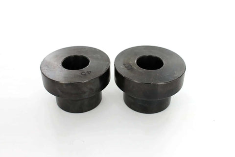 45 Degree Step Dies For Bead Roller With 22mm Shaft, Heavy Duty Tool Steel Beading Dies, Pro Grade Replacement Set For Auto Body Sheet Metal Beading Projects