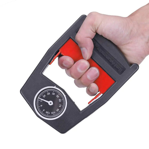 Ultimate Hand Grip Dynamometer For Strength Training, 130Kg Capacity, Ergonomic Grip Meter For Hand, Wrist, Forearm And Finger Power, Great For Climbing, Shooting, Lifting, Rehab, And Fitness, Blue, handheld analog gauge